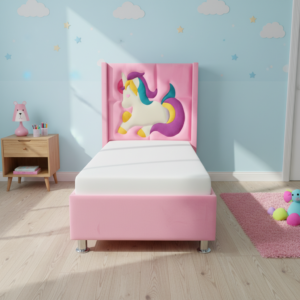 CAMA BOX TARIMA KIDS CON CABECERA 1.5 PLAZAS