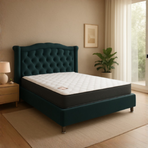 CAMA BOX TARIMA CON CABECERA 2 PLAZAS