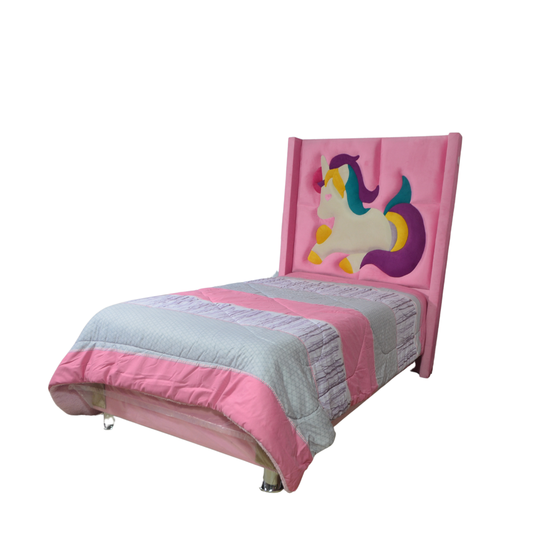 CAMA BOX TARIMA CON CABECERA 1.5 PLAZAS