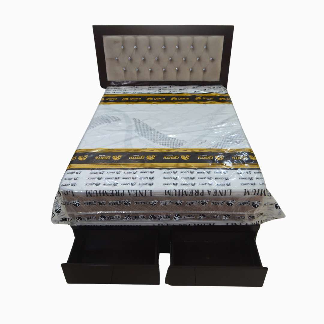 CAMA MARIPOSA/ RECUADRO/CAJITA 2 PLAZAS C/BAUL - Imagen 3