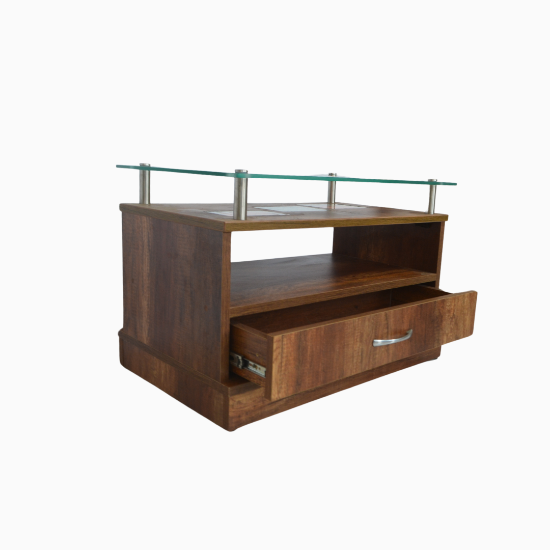 MESA DE CENTRO MELAMINE TORTA O CANGREJO O CAJON - Imagen 2