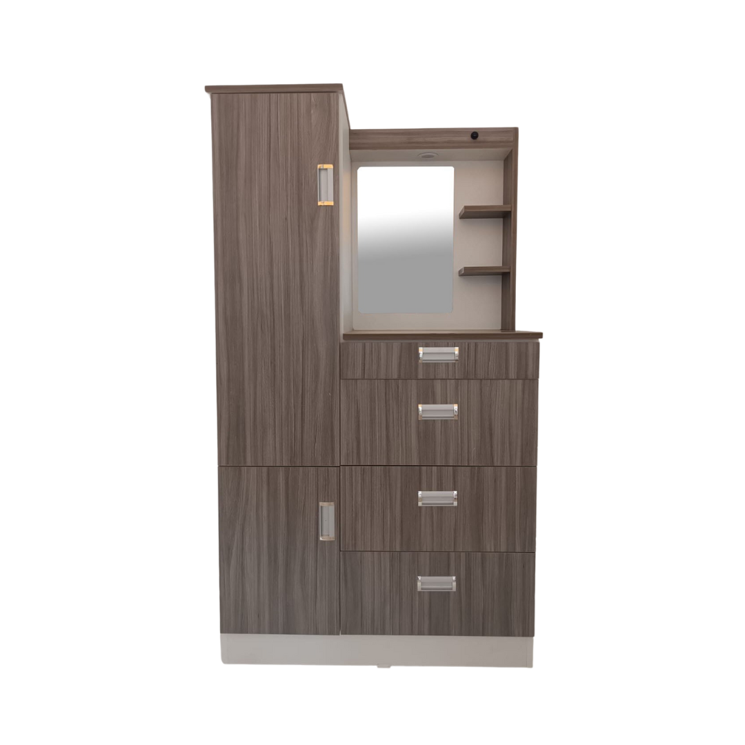 ROPERO MELAMINE 90CM MARCO TOCADOR (BURRITO)