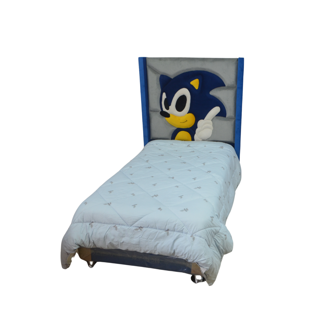 CAMA BOX TARIMA CON CABECERA 1.5 PLAZAS - Imagen 2