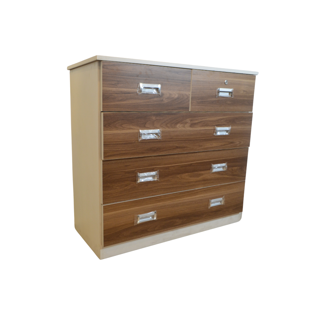 COMODA MELAMINE 1M STANDARD (5 CAJONES)