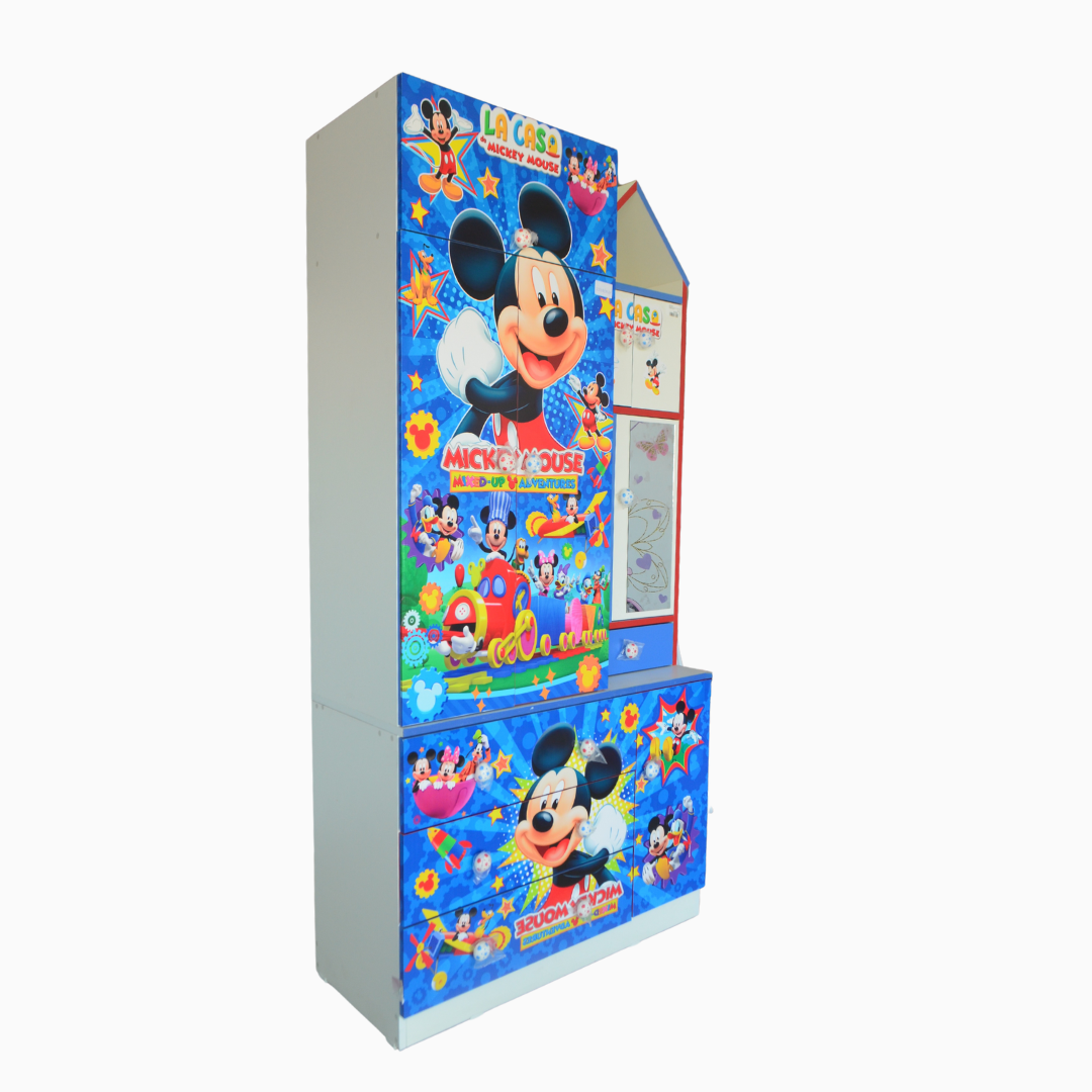 ROPERO MELAMINE CALCOMANIA 1M STANDARD (DISEÑOS NIÑOS C/SABANERA O TOCADOR) - Imagen 2