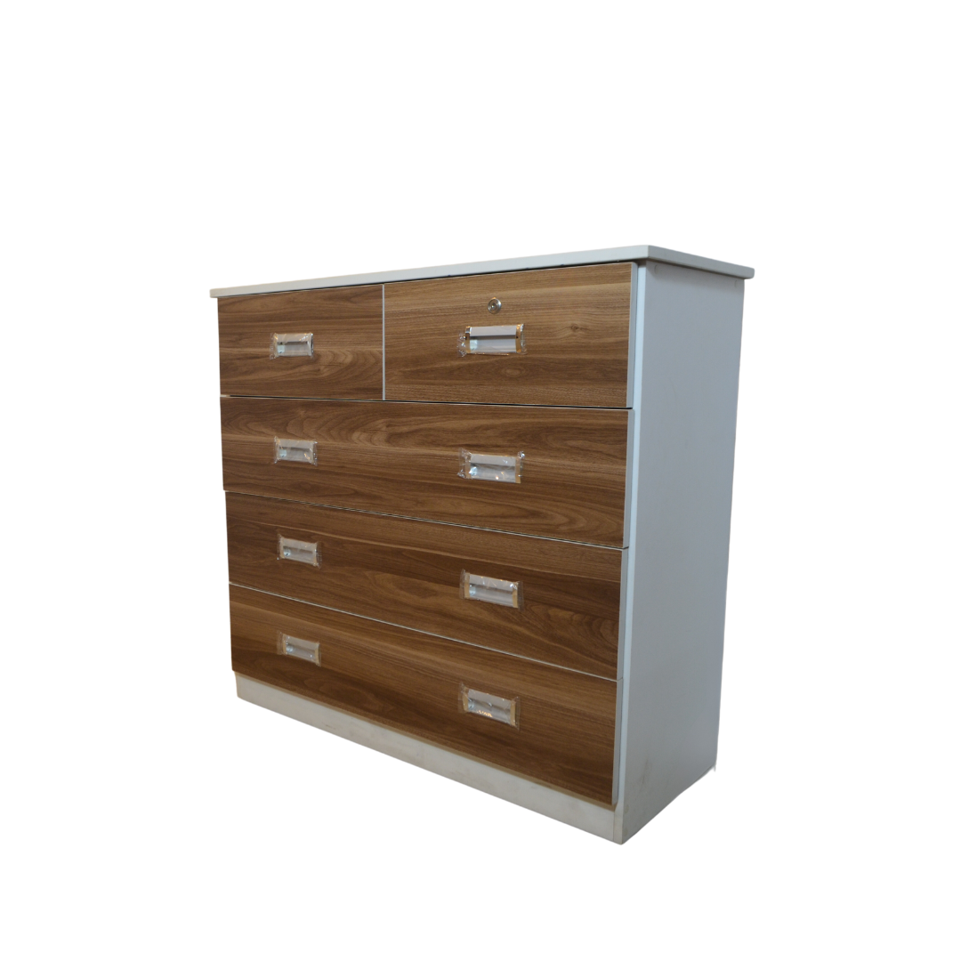 COMODA MELAMINE 1M STANDARD (5 CAJONES) - Imagen 2