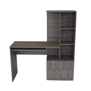 ESCRITORIO MELAMINE 1.2M MOD.L C/LIBRERO Y CAJON