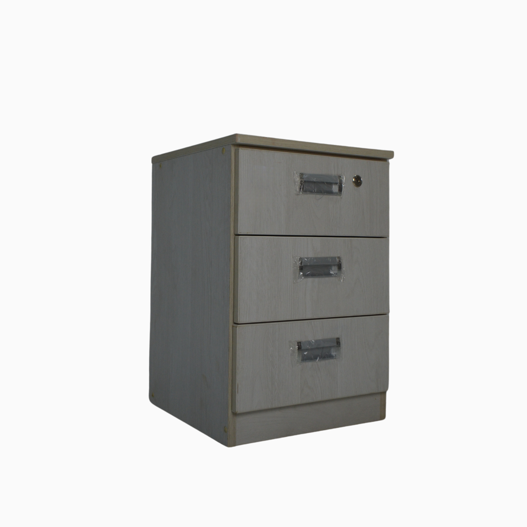 VELADOR MELAMINE 3 CAJONES STANDAR