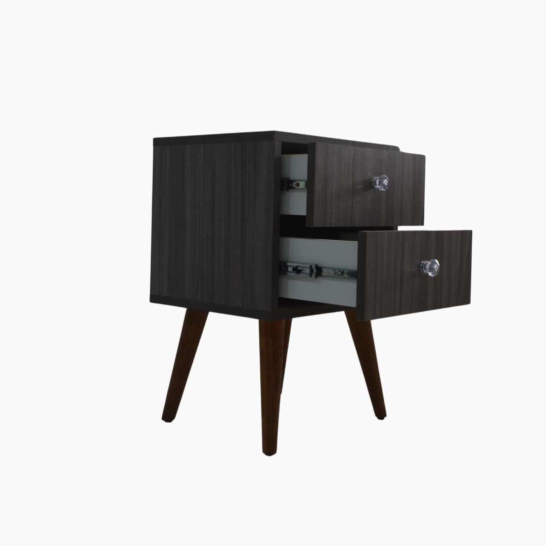 VELADOR MELAMINE 2 CAJONES STANDAR - Imagen 2