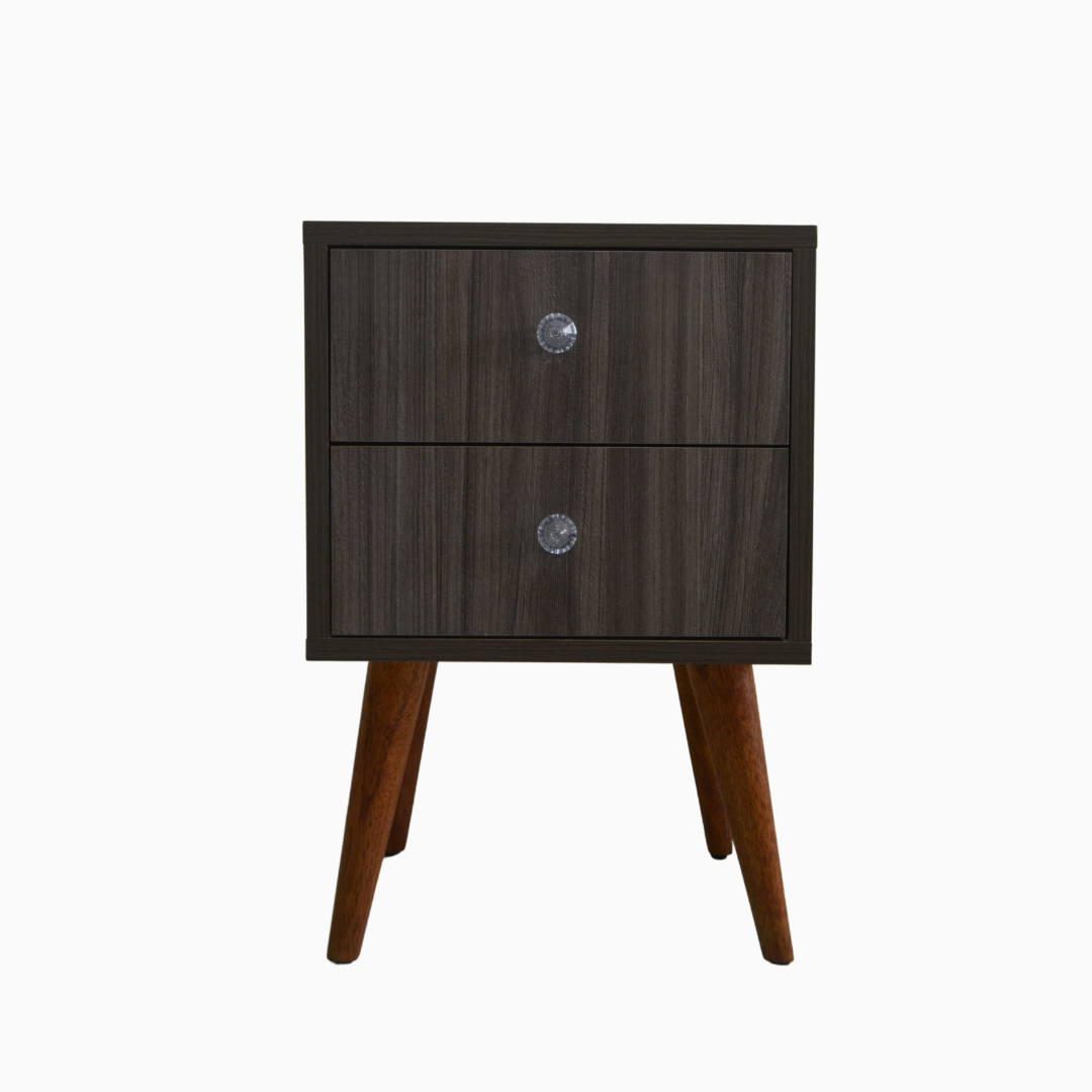 VELADOR MELAMINE 2 CAJONES STANDAR