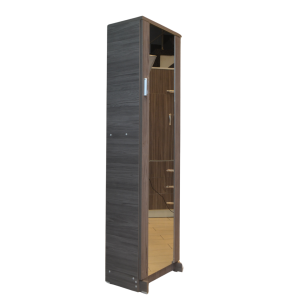 ZAPATERA MELAMINE 50 CM ECONOMICA (1 PUERTA DIV/TUBO)