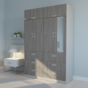 ROPERO MELAMINE 1.40M STANDARD - GRECIA