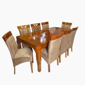 JUEGO DE COMEDOR NOBUK - PARAFINICO X8