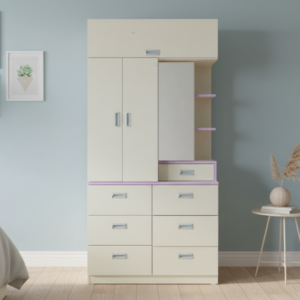 ROPERO MELAMINE 1.00M CON ESQUINERO