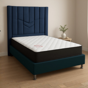 CAMA BOX TARIMA CON CABECERA 1.5 PLAZAS