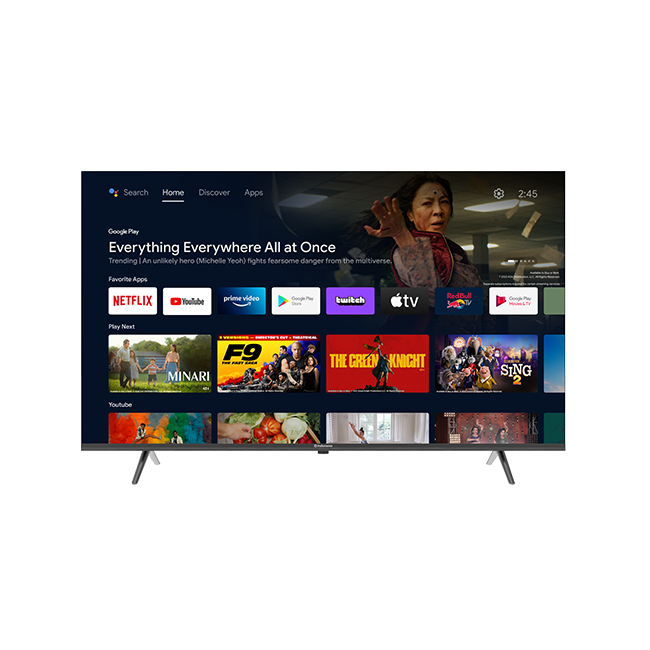 50TIKGF2UHD - Televisor Smart TV Indurama 50 " 4k uhd led hdr Negro