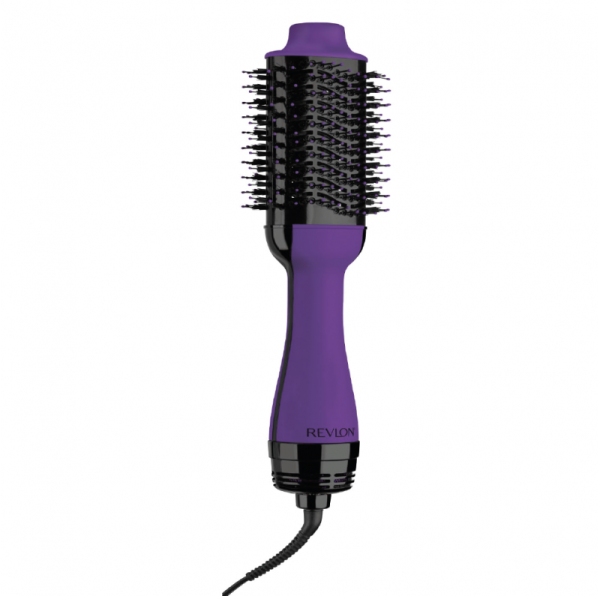 RVDR5222PURLA2 - Cepillo De Cabello, Salon One-Step Secador Y Voluminizador (Negro Y Morado) Revlon - Imagen 2