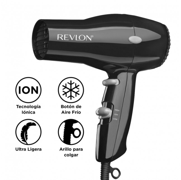 RVDR5260BLA2 - Secadora De Cabello Compacta Revlon - Imagen 4