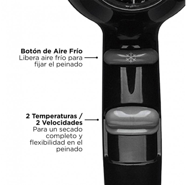 RVDR5260BLA2 - Secadora De Cabello Compacta Revlon - Imagen 2