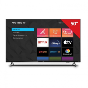 50U6125 - Televisor Led 4K UHd Smart Roku 50" Aoc