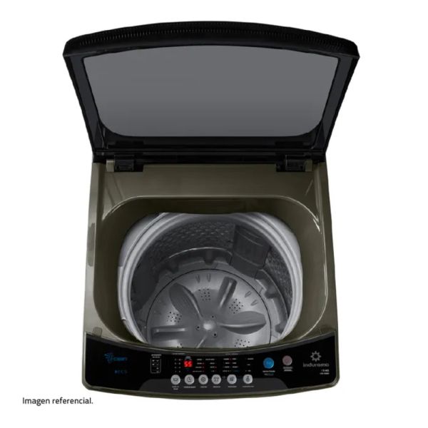 LRI-16DTN - Lavadora Automatica 16Kg Gris Oscuro Indurama - Imagen 6