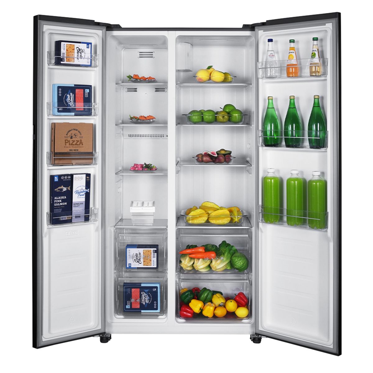MSD480LPRPS0 - Refrigerador Side by Side No Frost 436 litros Netos Black Steel Mabe - Imagen 3