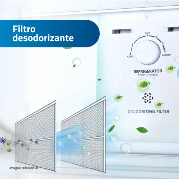 RI-389I - Refrigeradora No Frost Croma 246L Indurama - Imagen 4