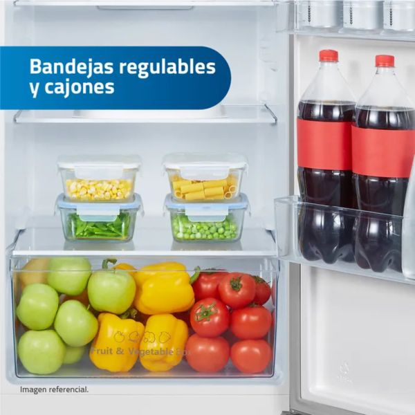 RI-389I - Refrigeradora No Frost Croma 246L Indurama - Imagen 3