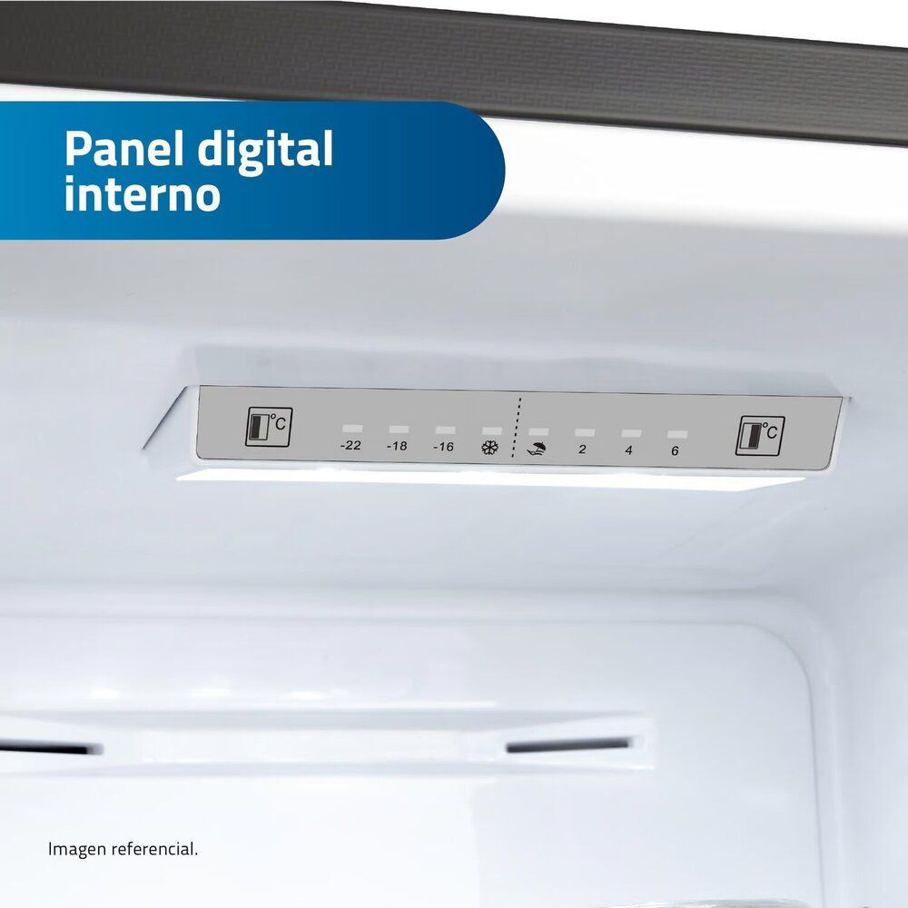 RI-769N - Refrigeradora Side By Side Negro 428 Lt Indurama - Imagen 4