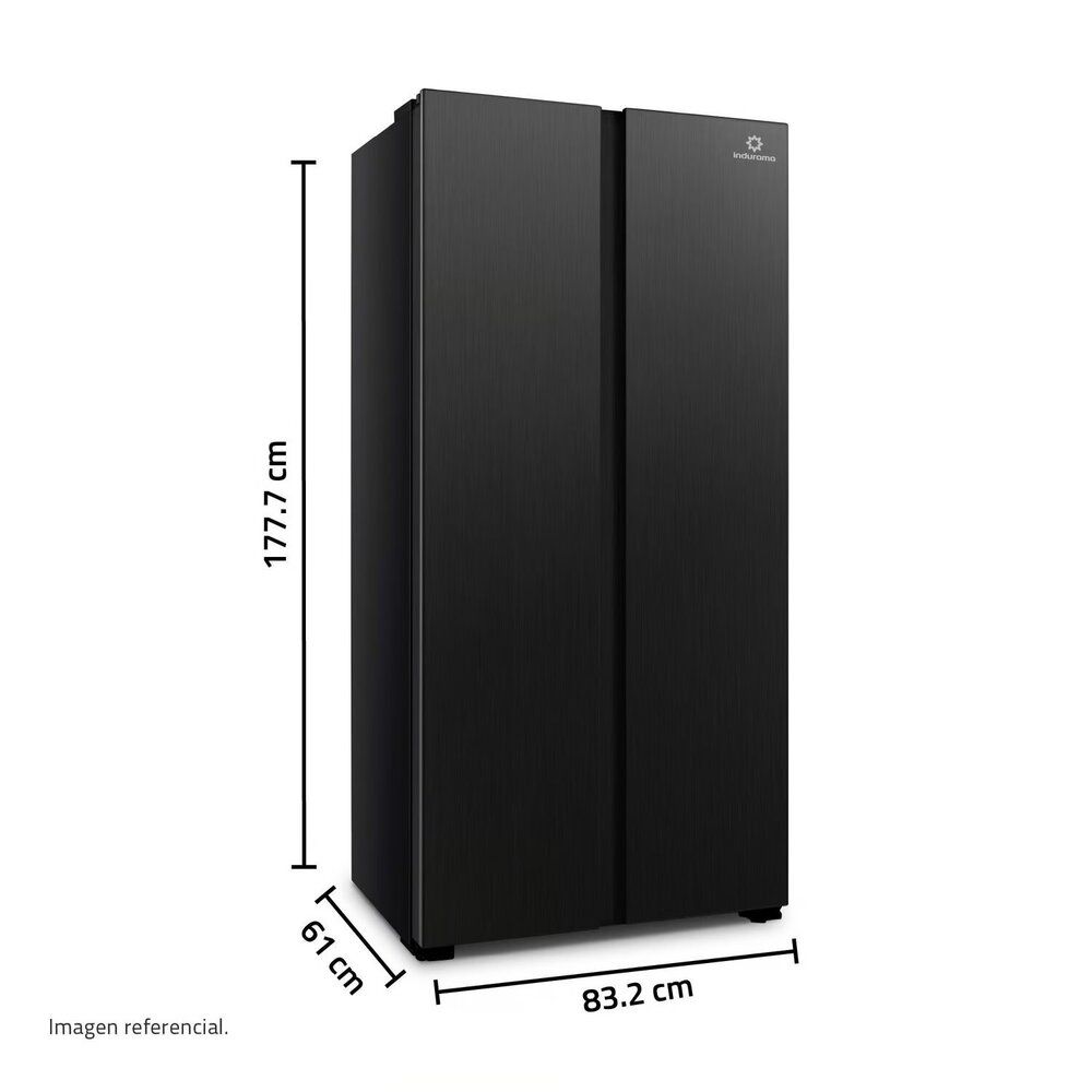 RI-769N - Refrigeradora Side By Side Negro 428 Lt Indurama - Imagen 5