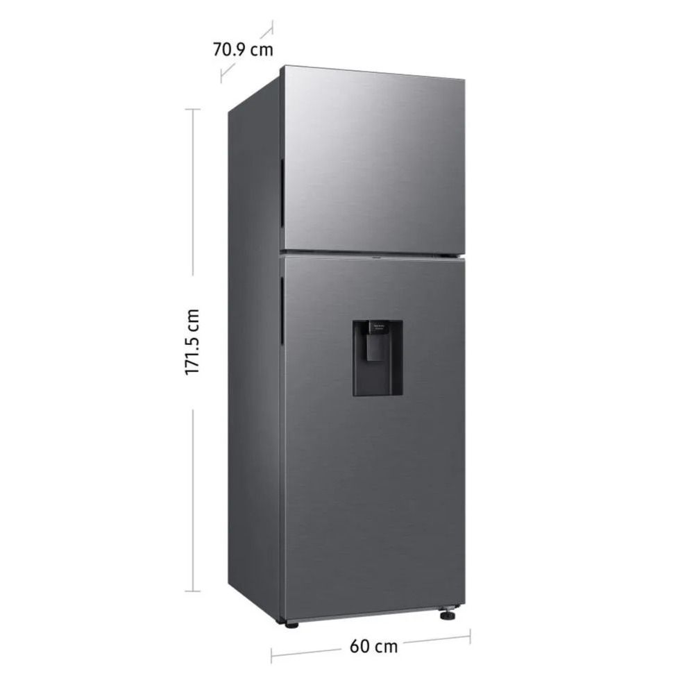 RT35DG5720S9PE - Refrigeradora Top Mount Freezer 341Lt Silver C/Dispensador Samsung - Imagen 3