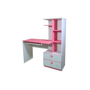 ESCRITORIO MELAMINE 1.2M MOD.L C/LIBRERO