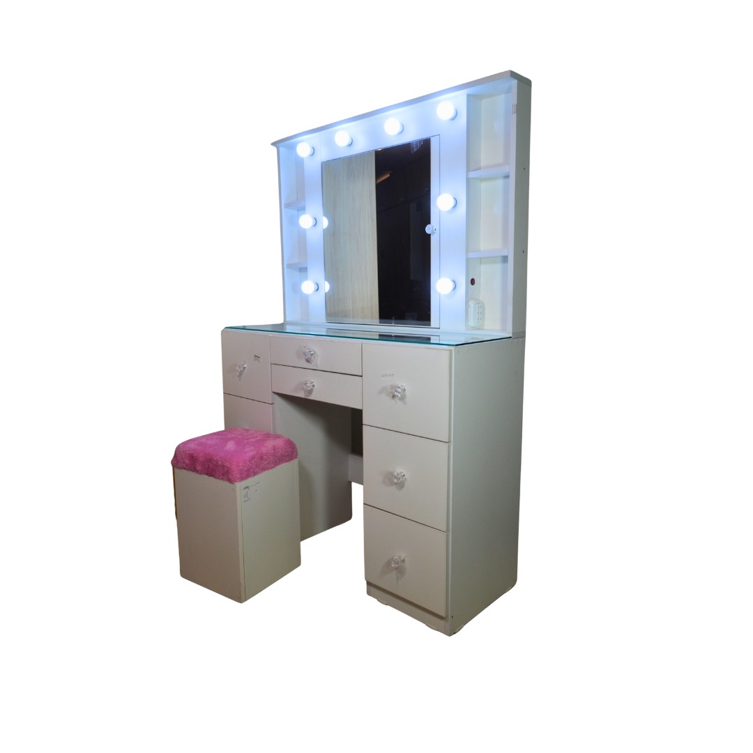 TOCADOR MELAMINE HOLLY 1.10M C/FOCOS