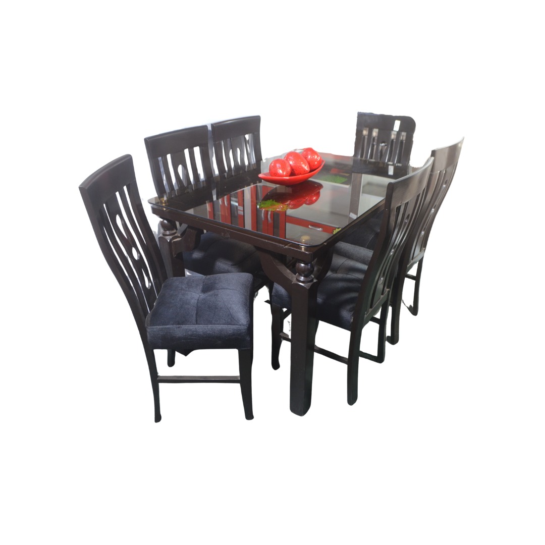 COMEDOR BASTIDOR X 6 SILLAS – MESA TORNEADA