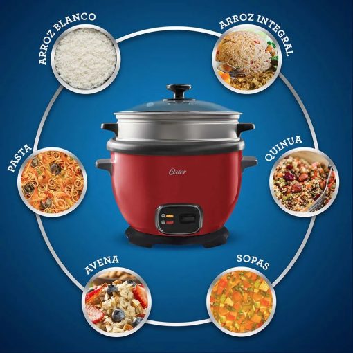 Olla Arrocera 22L Multiusos Oster CKSTRC5730R - Imagen 2