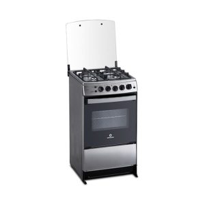 BILBAO SPAZIO PLUS - Cocina De Pie 1 Horno 4 Hornillas Croma 20, Parrillas de Hierro Fundido, Indurama