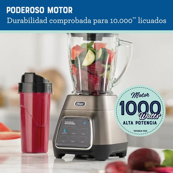 BLSTPYG1312XBG 053 - Licuadora 1.5L Con Tecnología Reversible + Vaso Oster - Imagen 2