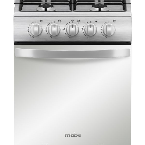 TX5110P2 - Cocina De Pie 1 Horno 4 Hornillas Inox 52Cm Mabe - Imagen 3
