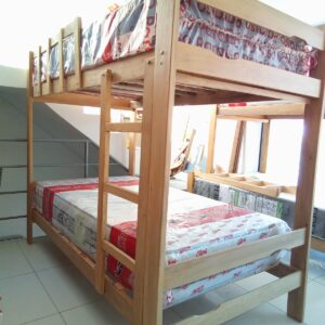 CAMAROTE MADE. CAPIRONA 1.5 PLAZAS - 4" NATURAL