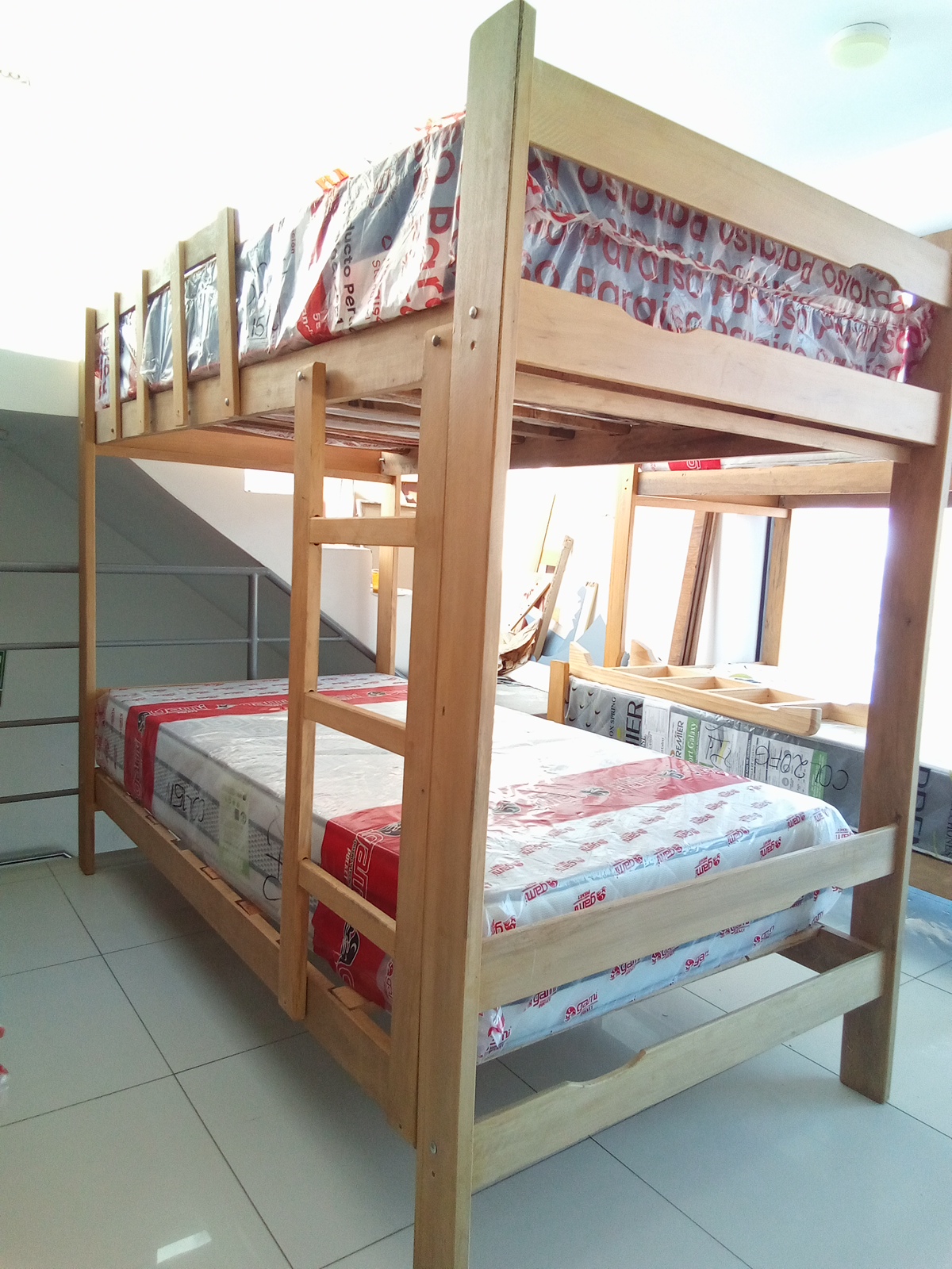 CAMAROTE MADE. CAPIRONA 1.5 PLAZAS - 4" NATURAL