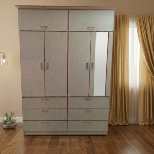 ROPERO MELAMINE 1.40M PREMIUM CANTO GRUESO