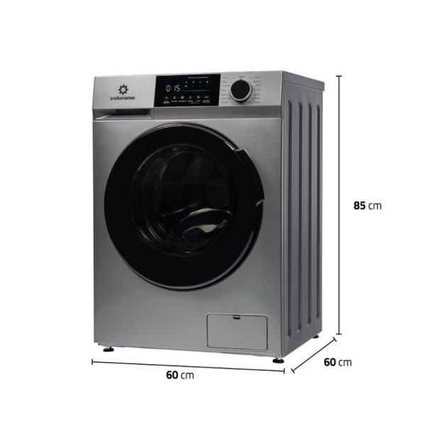 LRI-312C - Lavaseca 12Kg Lavado/7Kg Secado Carga Frontal Motor Inverter Croma Indurama - Imagen 3
