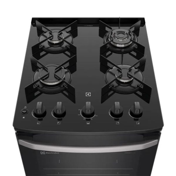FE4GP - Cocina De Pie 1 Horno 4 Quemadores Con Mesa De Vidrio Negro Electrolux - Imagen 4
