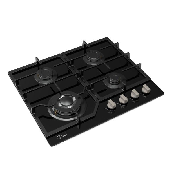 MTGB24R3402GG - Cocina Empotrable 24''/60cms, 4 Quemadores, Negro Midea - Imagen 5